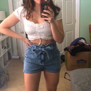 Jean shorts